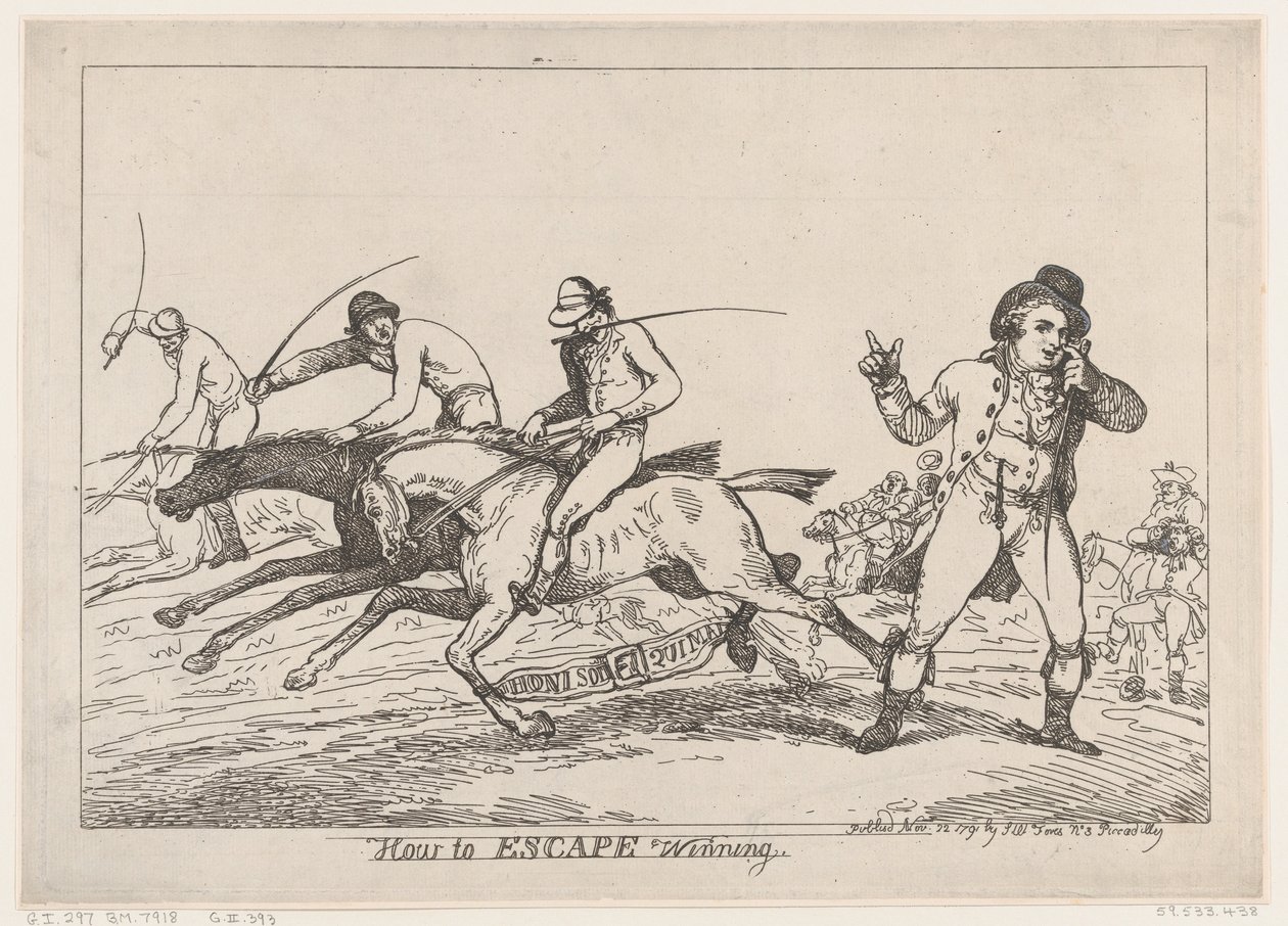 हाउ टू एस्केप विनिंग, 22 नवंबर, 1791., 22 नवंबर, 1791। द्वारा थॉमस रोलैंड्सन