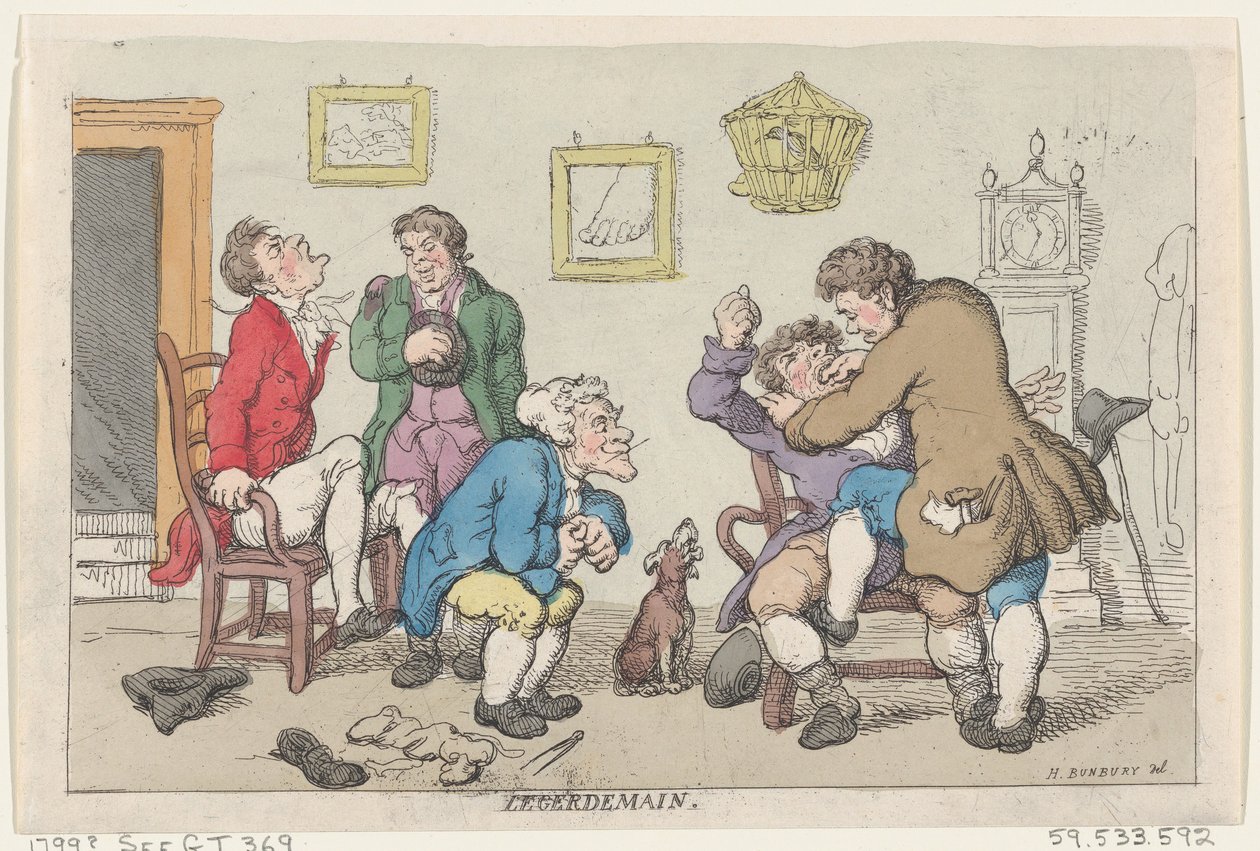 लेगरडेमैन, 1799।, 1799। द्वारा थॉमस रोलैंड्सन