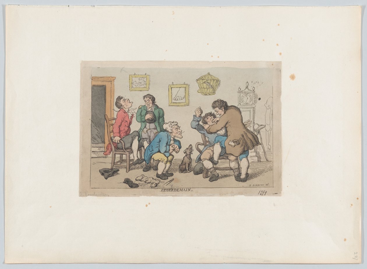 लेगरडेमैन, 1799।, 1799। द्वारा थॉमस रोलैंड्सन