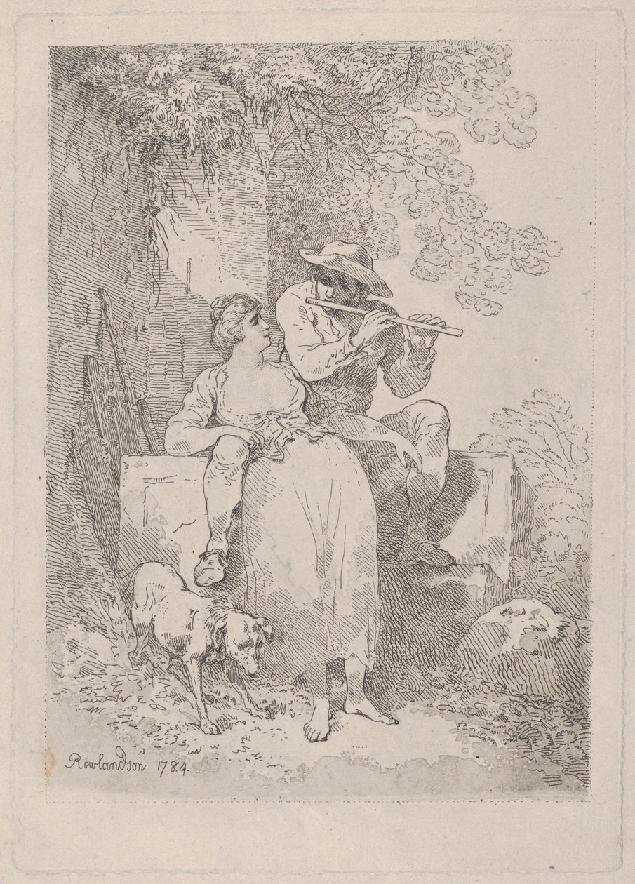 रेस्ट फ्रॉम लेबर ऑन सनी डेज़, 1784-87, 1784-87। द्वारा थॉमस रोलैंड्सन