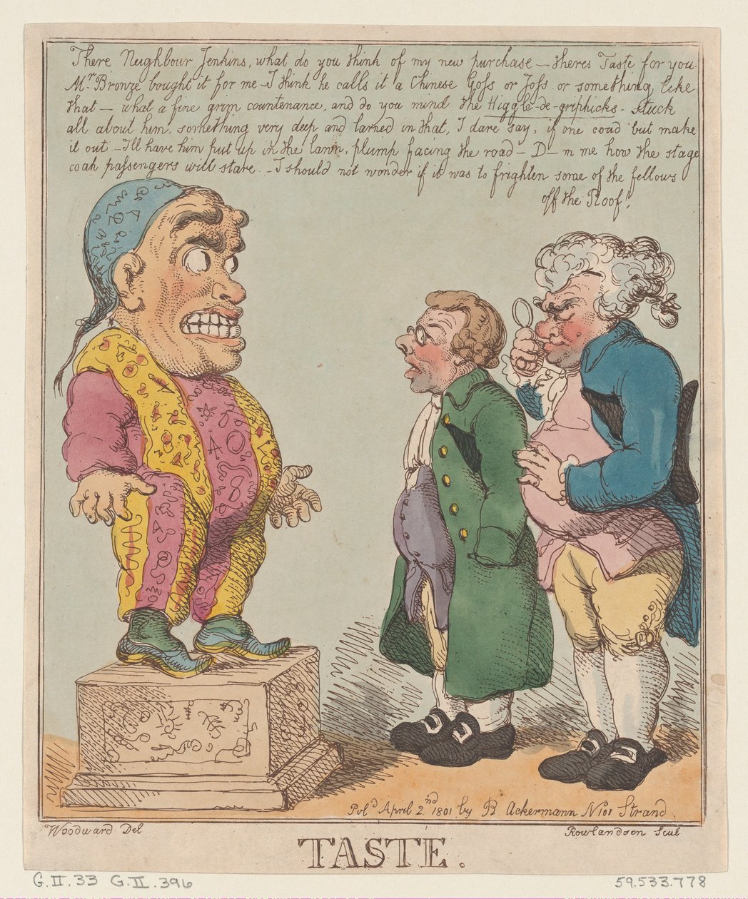 स्वाद, 2 अप्रैल, 1801।, 2 अप्रैल, 1801। द्वारा थॉमस रोलैंड्सन