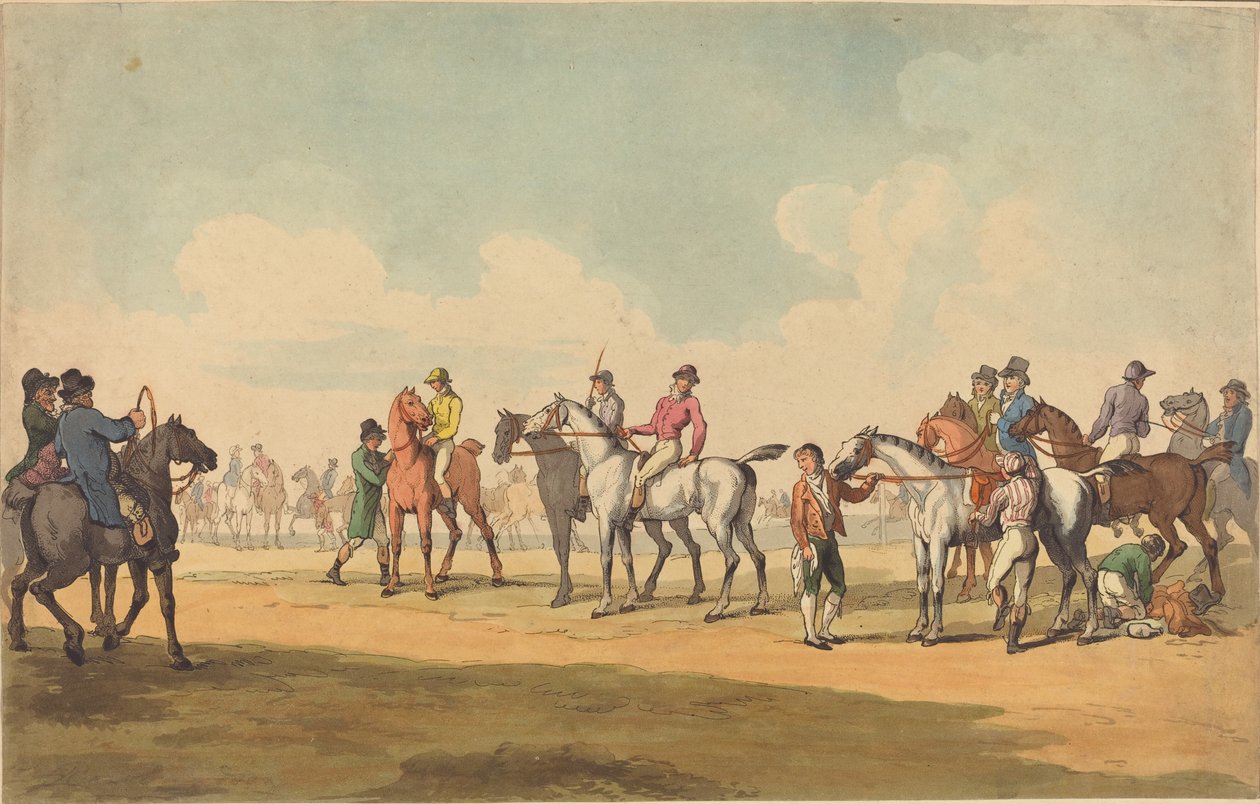 कोर्स, शायद 1789। द्वारा थॉमस रोलैंड्सन