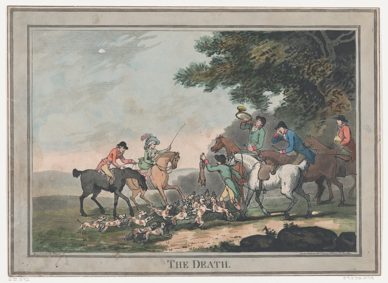 द डेथ, फरवरी 1, 1789।, फरवरी 1, 1789। द्वारा थॉमस रोलैंड्सन