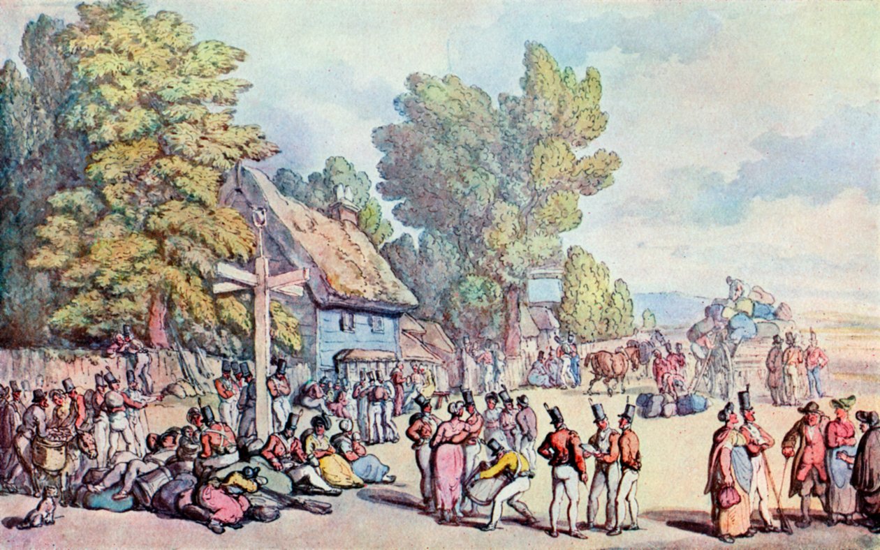 फालमाउथ रोड, 18 वीं सदी के अंत में, 1929 द्वारा थॉमस रोलैंड्सन