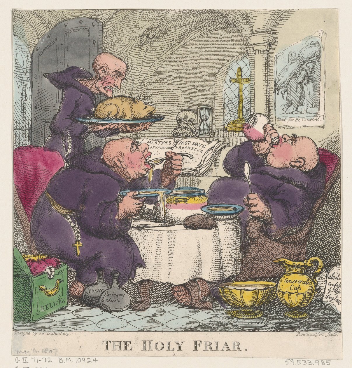 द होली फ्रायर, 6 मई, 1807., 6 मई, 1807। द्वारा थॉमस रोलैंड्सन
