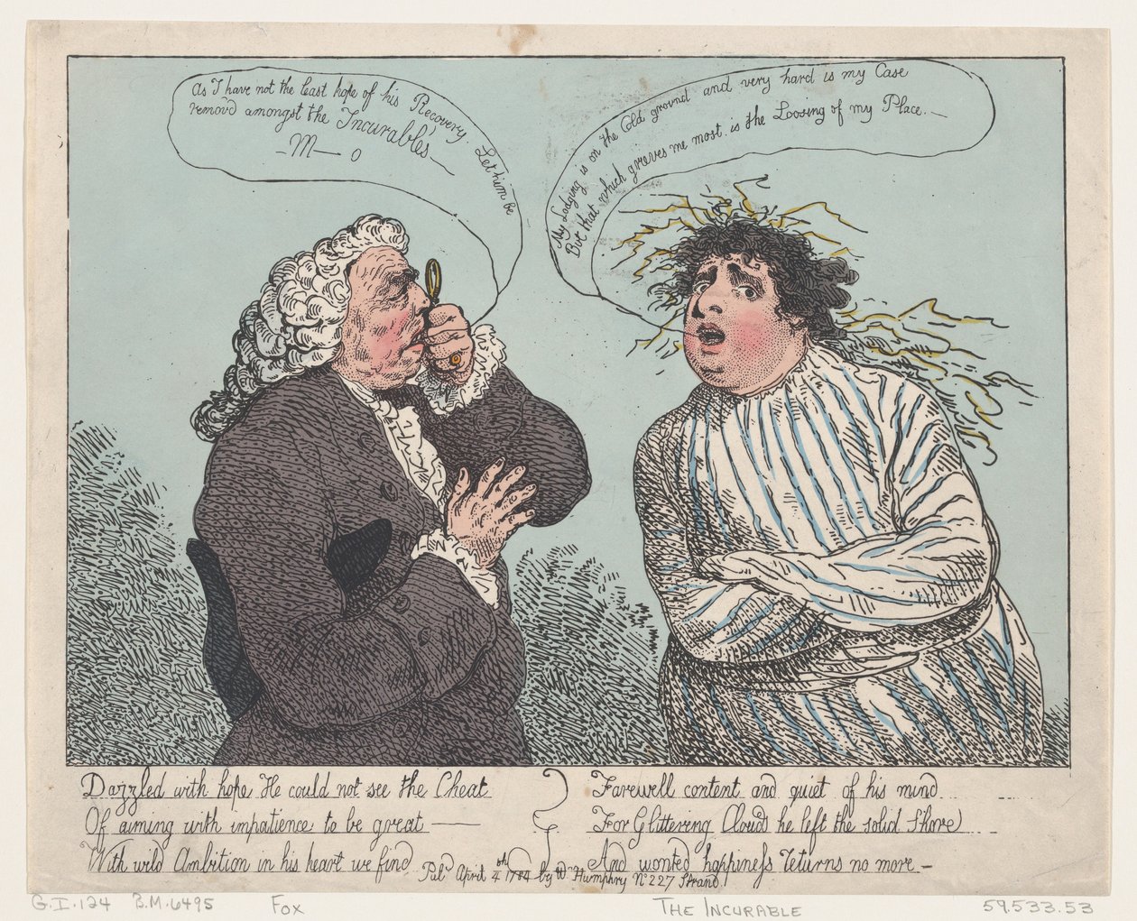 लाइलाज, अप्रैल 4, 1784।, अप्रैल 4, 1784। द्वारा थॉमस रोलैंड्सन
