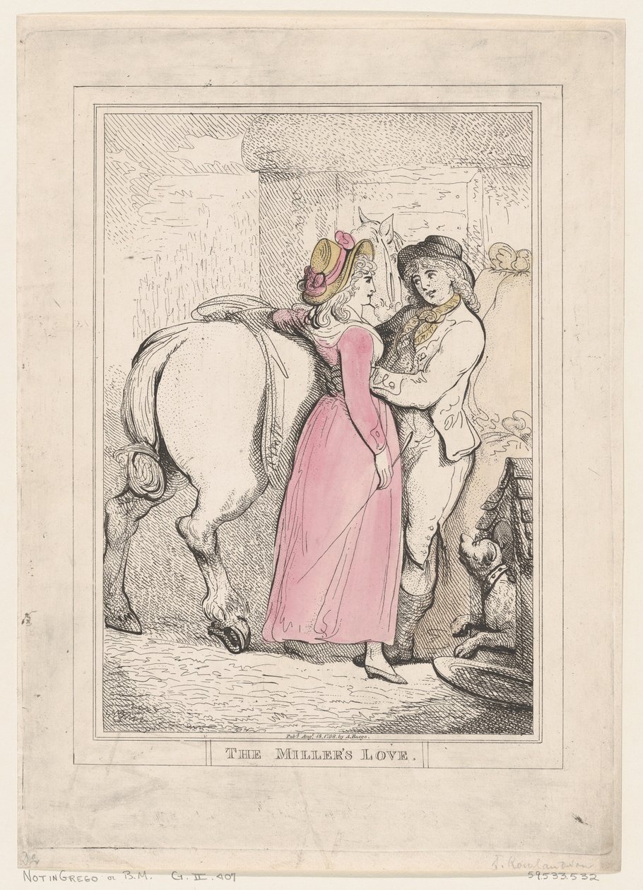 मिलर का प्यार, 18 अगस्त, 1798।, 18 अगस्त, 1798। द्वारा थॉमस रोलैंड्सन