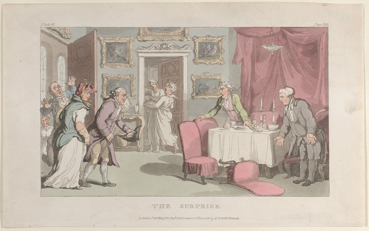 आश्चर्य, वेकफील्ड के पादरी से, 1 मई, 1817., 1 मई, 1817। द्वारा थॉमस रोलैंड्सन