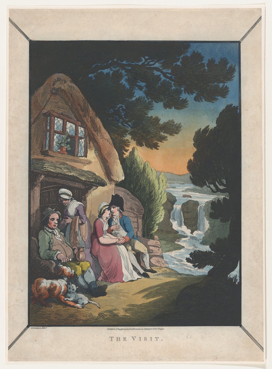यात्रा, 1 अगस्त, 1799।, 1 अगस्त, 1799। द्वारा थॉमस रोलैंड्सन