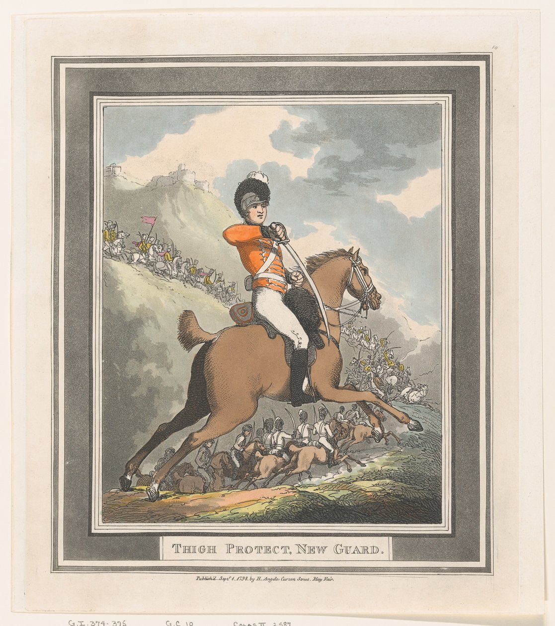 थाई प्रोटेक्ट, न्यू गार्ड, 1 सितंबर, 1798., 1 सितंबर, 1798। द्वारा थॉमस रोलैंड्सन
