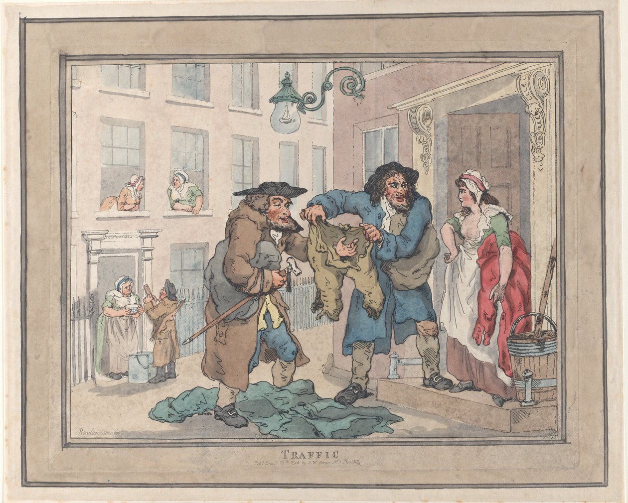 यातायात, 1791।, 1791। द्वारा थॉमस रोलैंड्सन