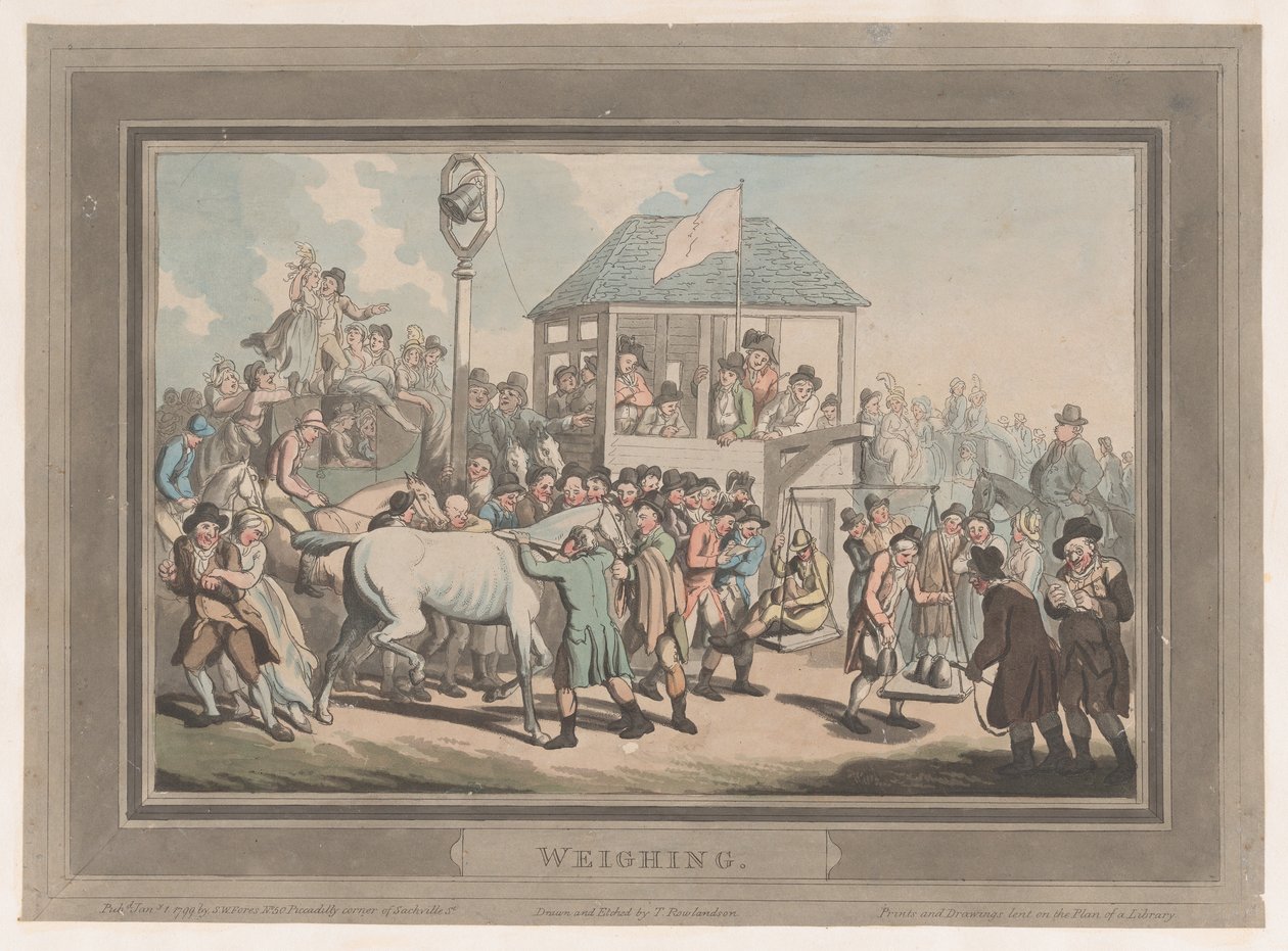 वजन, 1 जनवरी, 1799।, 1 जनवरी, 1799। द्वारा थॉमस रोलैंड्सन