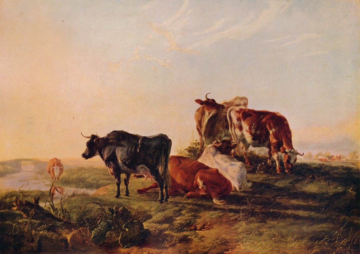 कैंटरबरी मीडोज, c1879 द्वारा थॉमस सिडनी कूपर