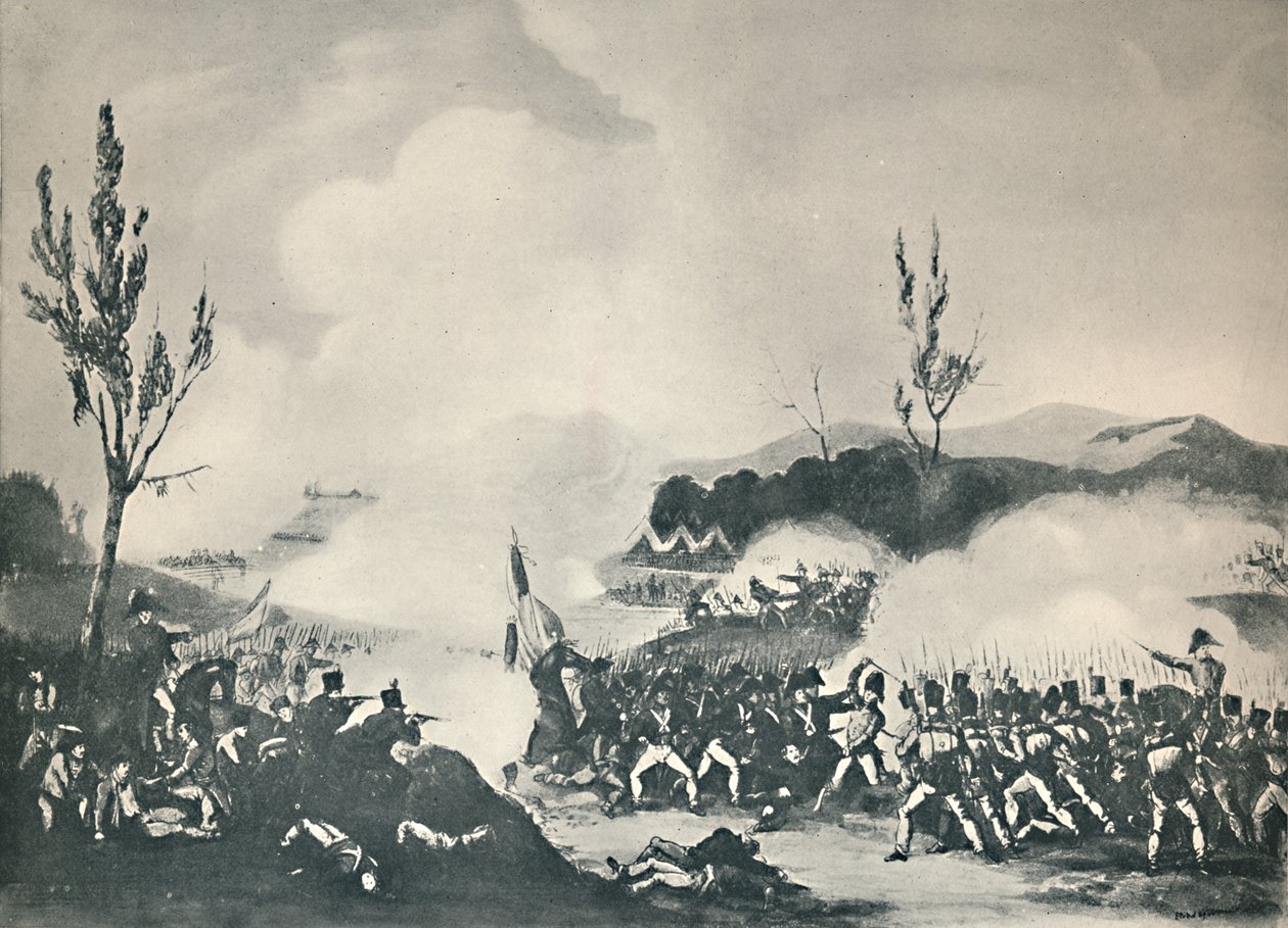 13 दिसंबर, 1813, सी 1813 1909 से बेयोन की सड़क पर हमला द्वारा थॉमस सदरलैंड