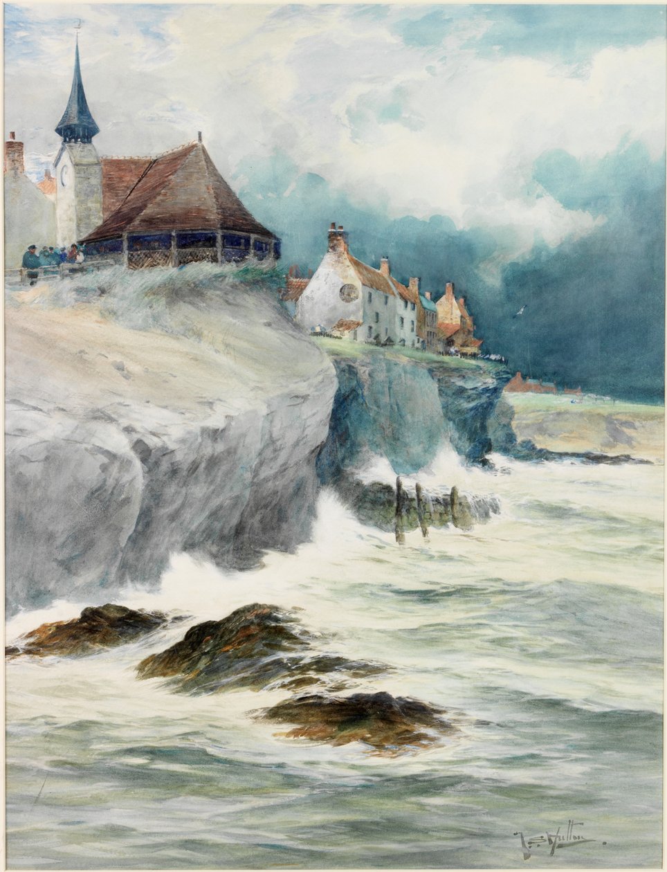 Cullercoats (पेंसिल, पेपर पर wc और बॉडी कलर द्वारा थॉमस स्विफ्ट हटन