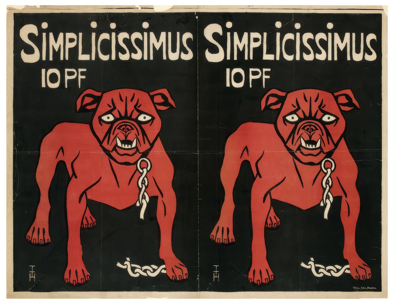 Simplicissimus 10 पीएफ द्वारा थॉमस थिओडोर हेन