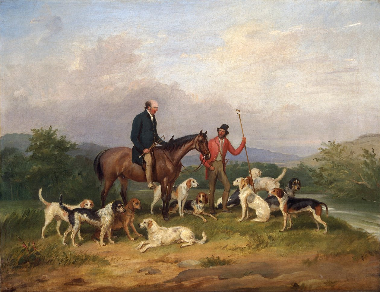 जॉन लॉयड 1771-1829 और लैंडिसिल के जॉर्ज थॉमस, c1817 द्वारा थॉमस वीवर