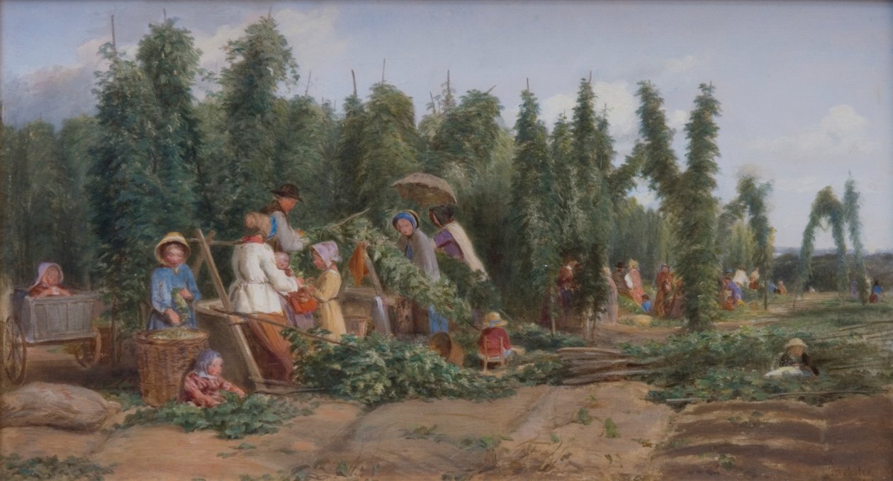 होप गार्डन, 1858 द्वारा थॉमस वेबस्टर