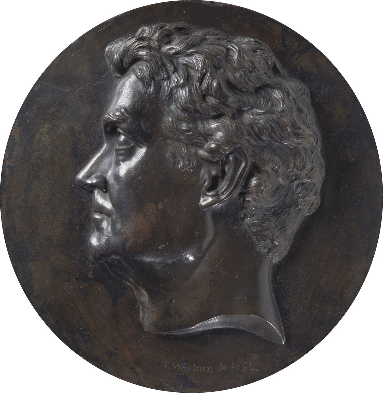 विलियम चार्ल्स वेंटवर्थ (1790-1872) 1854 (कांस्य) द्वारा थॉमस वूलर