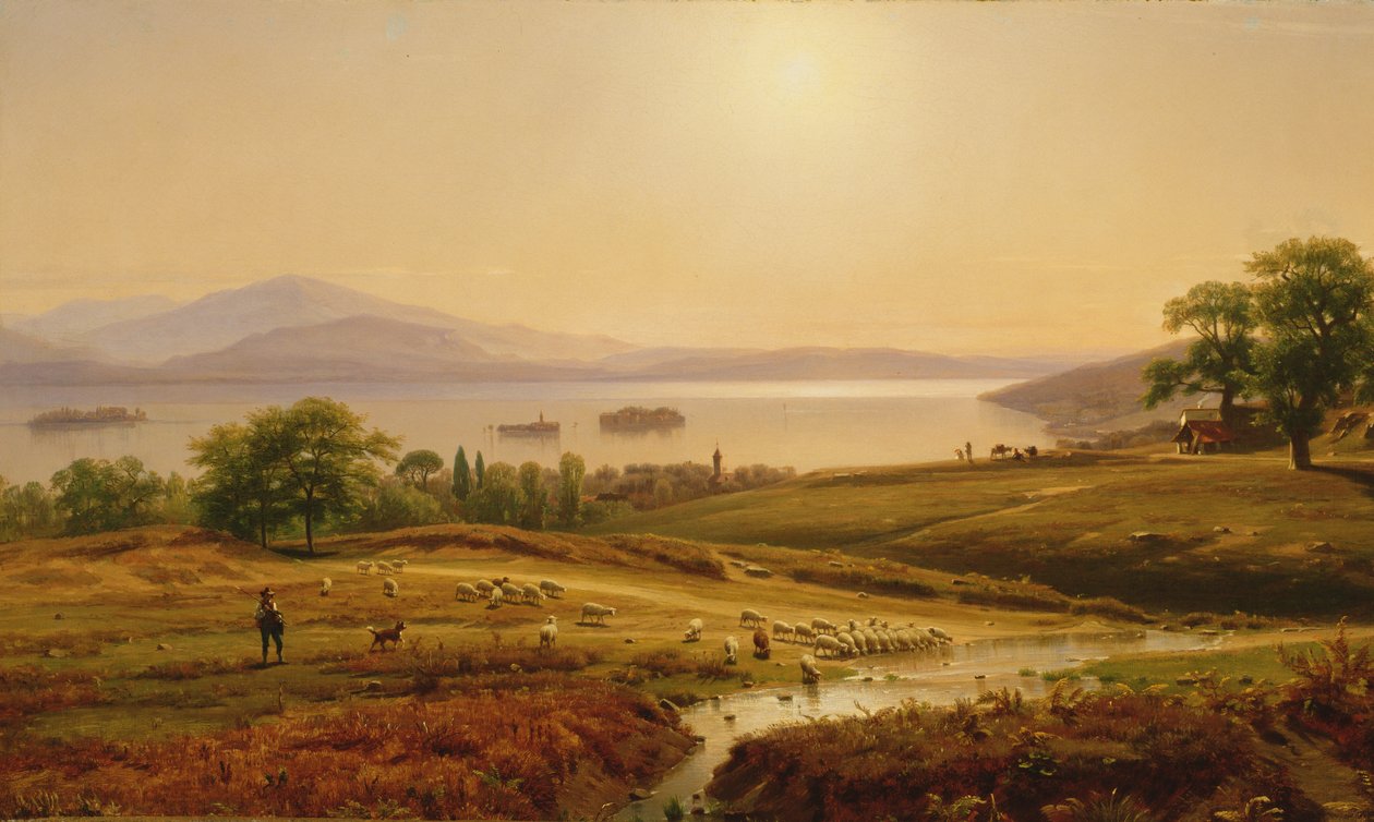 सुबह 1860 पर लागो मैगीगोर द्वारा थॉमस वर्थिंगटन Whittredge