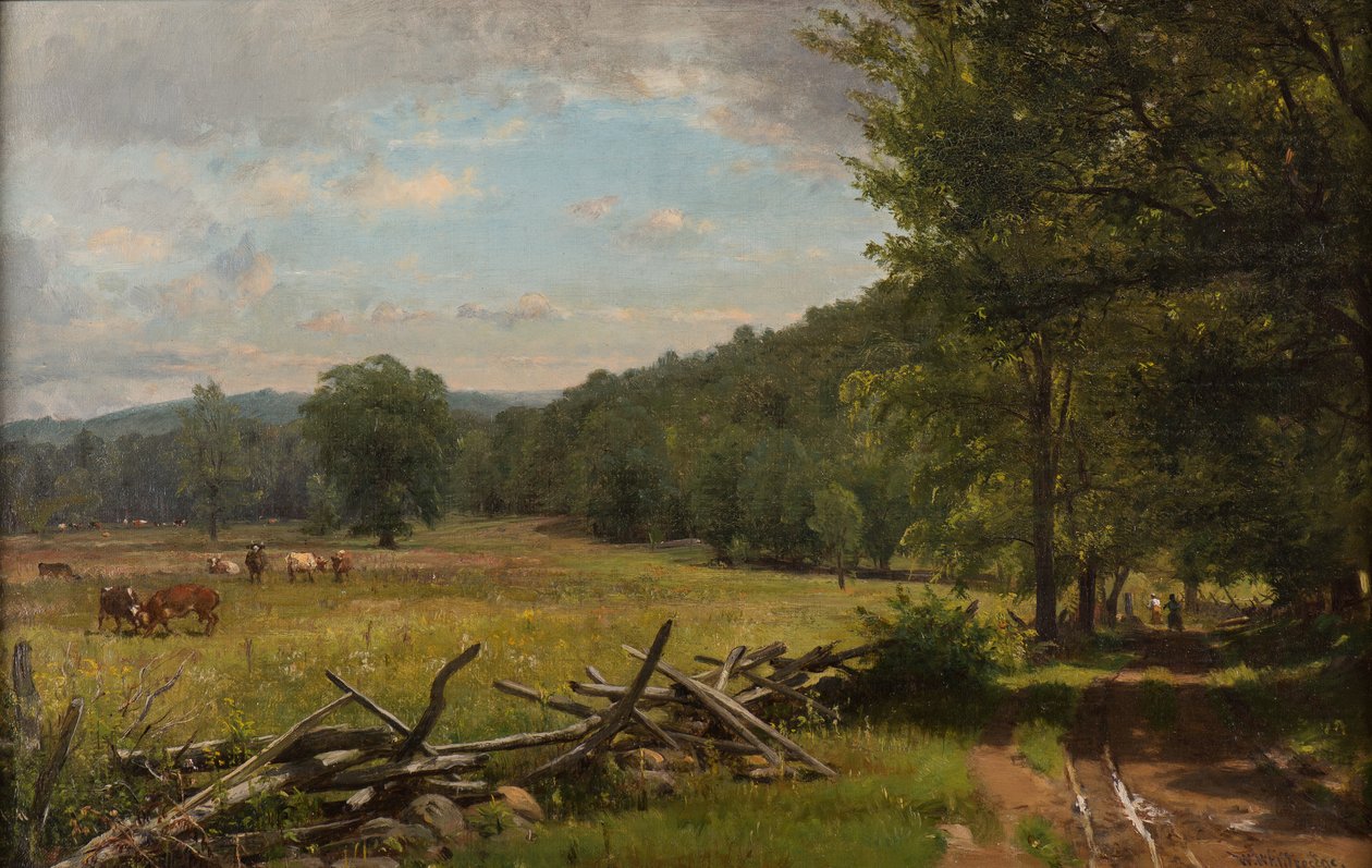 द मेडो, c.1870 द्वारा थॉमस वर्थिंगटन Whittredge