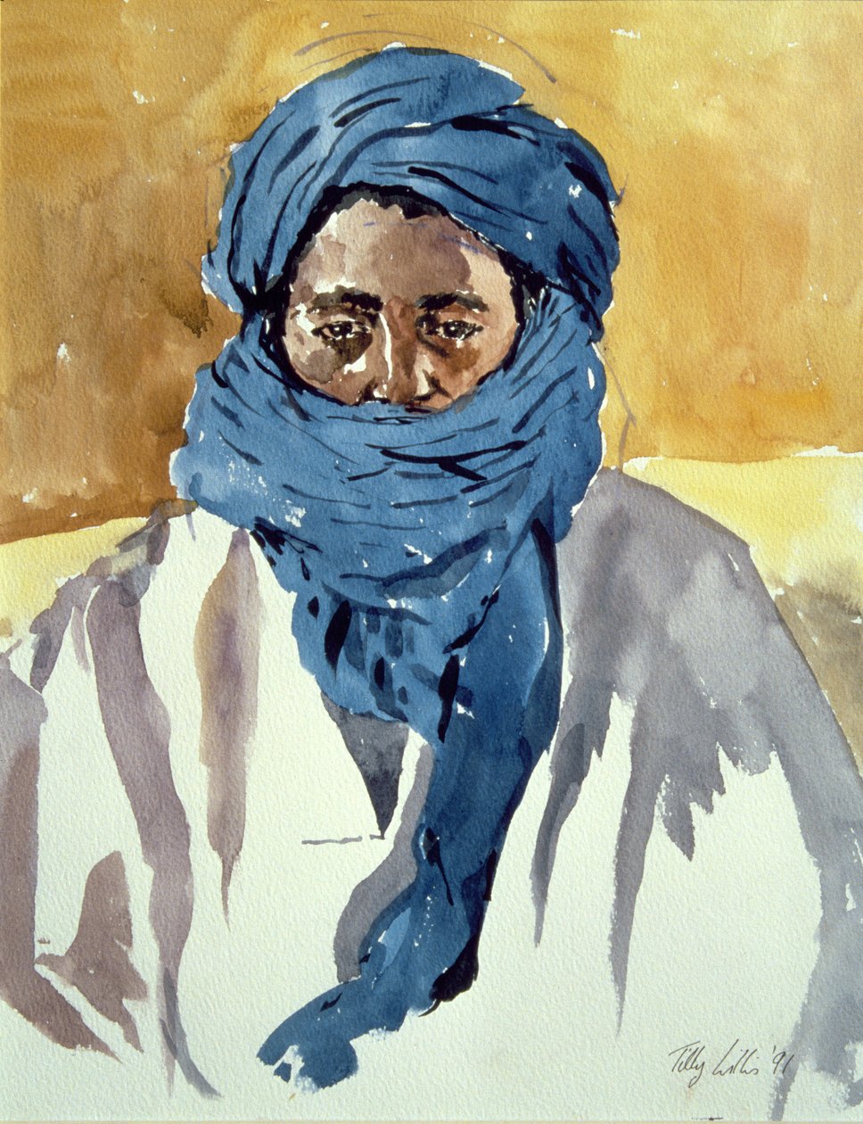 तुआरेग ट्रिब्समैन, टिंबकटू, 1991 द्वारा टिली विलिस