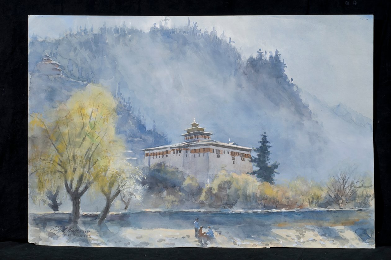 Paro Dzong, Bhutan, 2013 द्वारा टिम स्कॉट बोल्टन