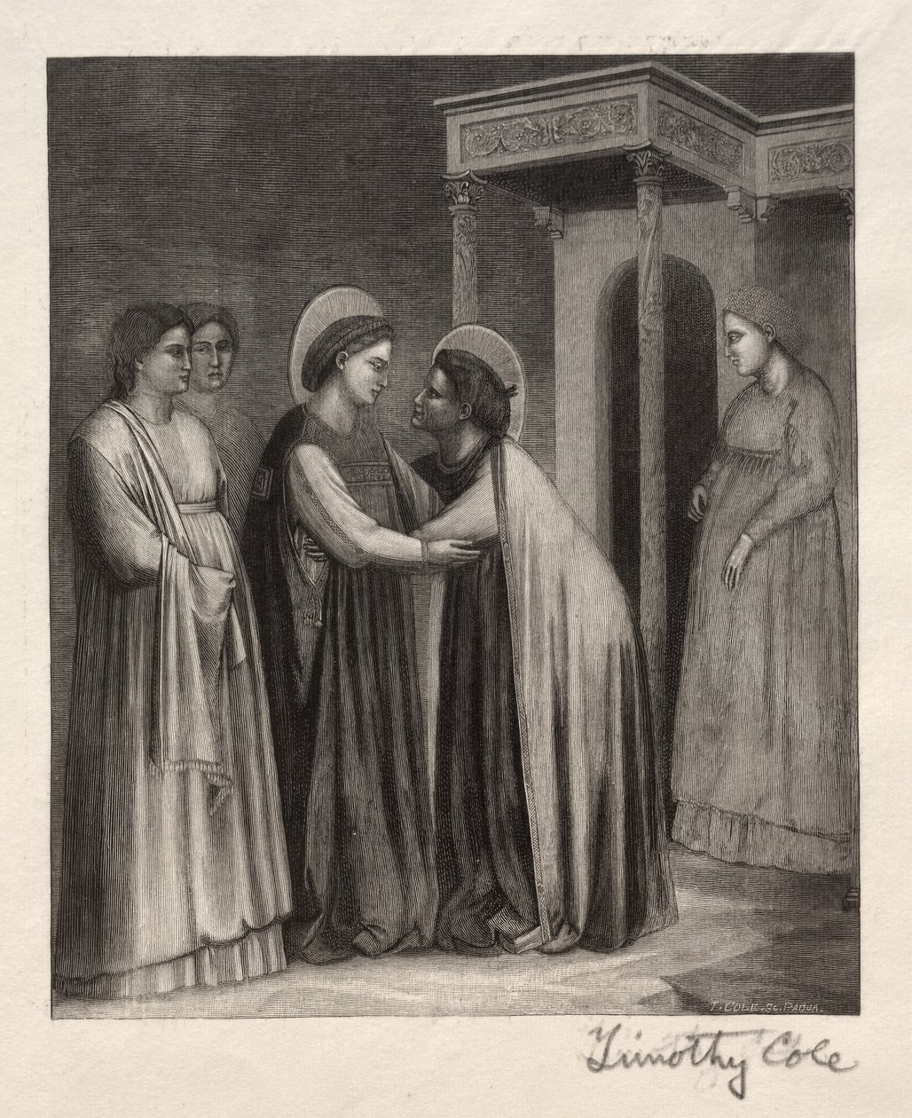 ओल्ड इटैलियन मास्टर्स: द विजिट, 1888-1892। द्वारा टिमोथी कोल