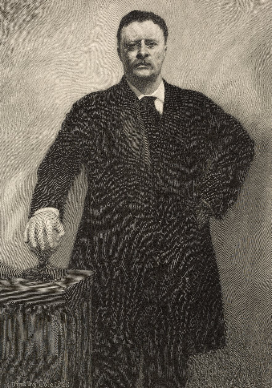 थियोडोर रूजवेल्ट, 1928 द्वारा टिमोथी कोल