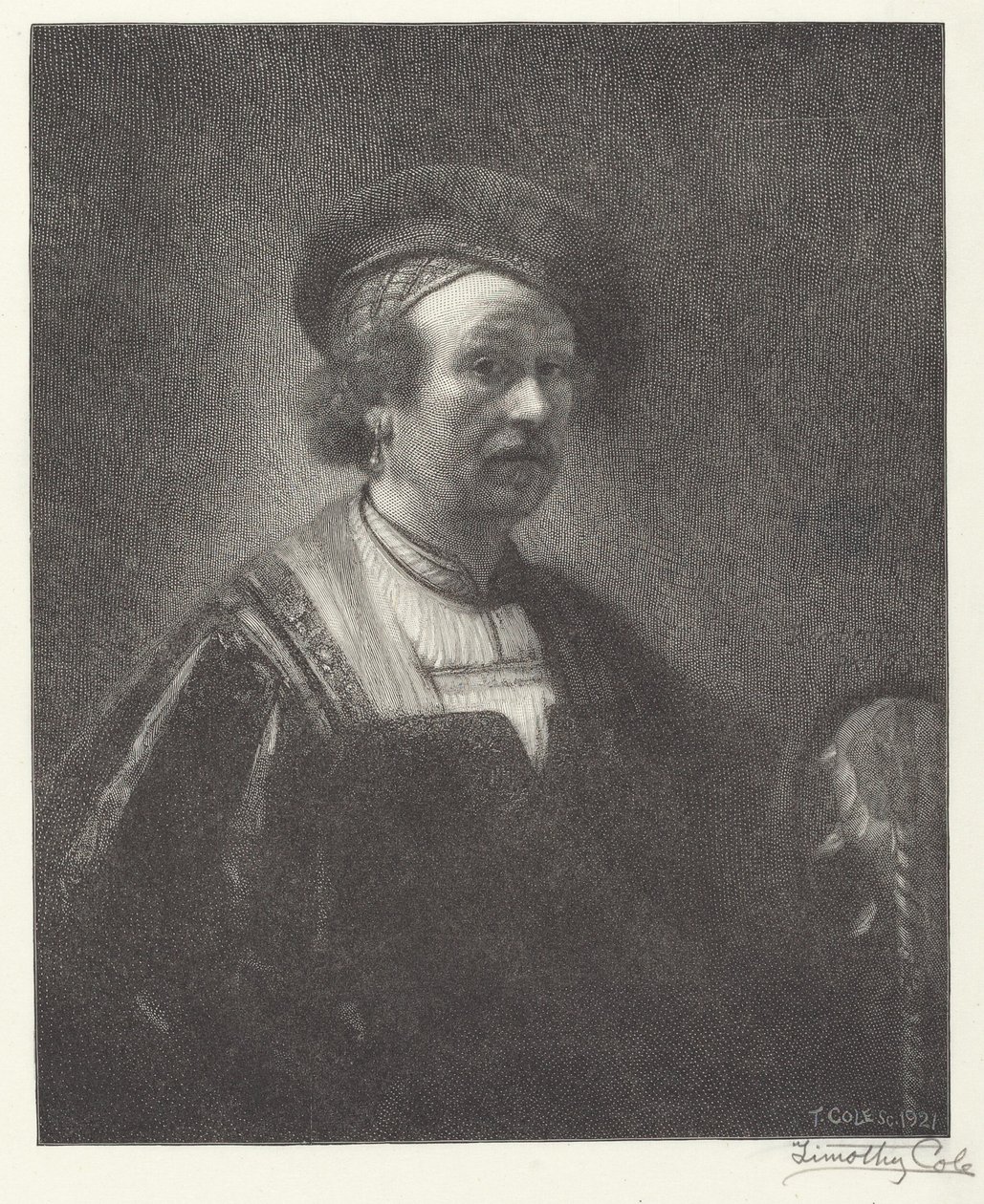 Rembrandt द्वारा रेम्ब्रांट वैन रिजनो के बाद टिमोथी कोल