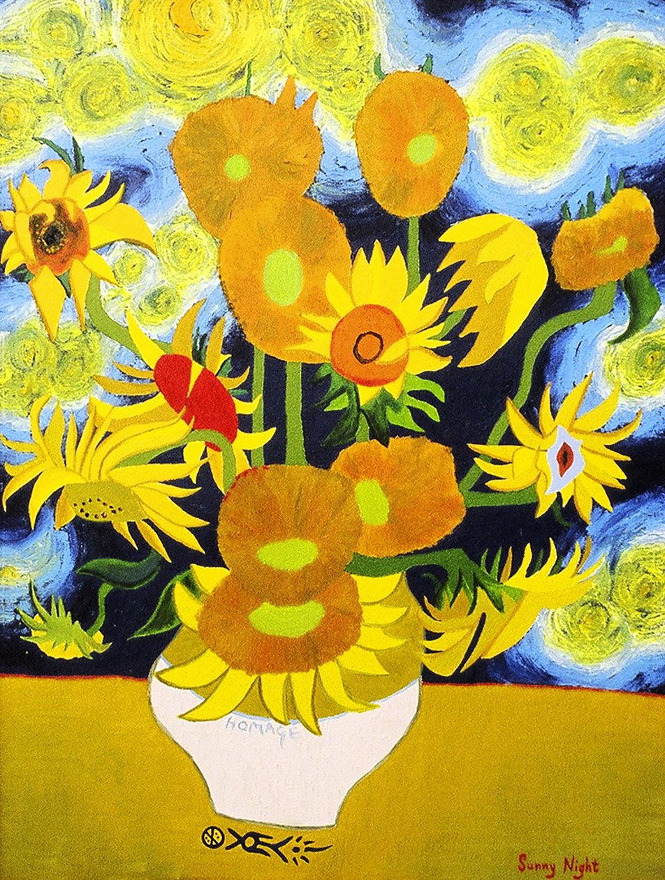 सनी रात, 2006, कैनवास पर तेल द्वारा टिमोथी नाथन जोएली
