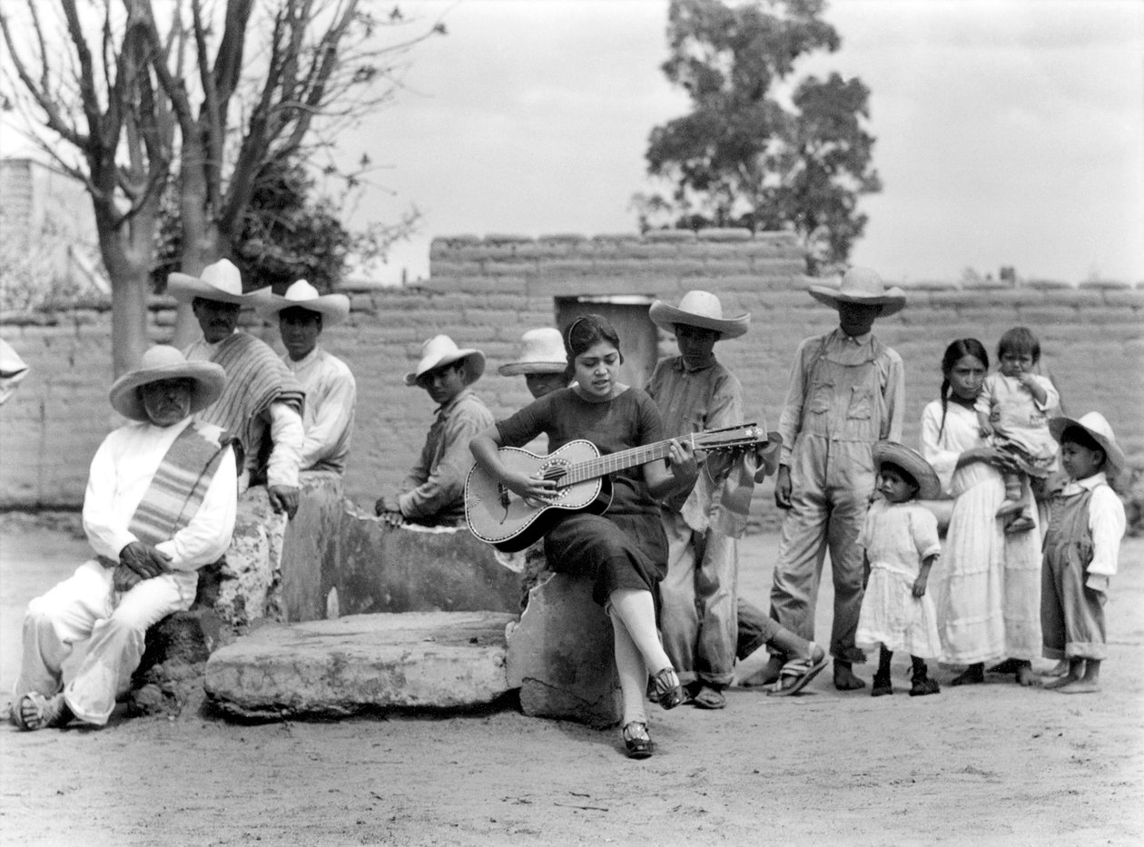 कैम्पसिनो, मेक्सिको के साथ शंख मिशेल, c.1927 द्वारा टीना मोडोटी