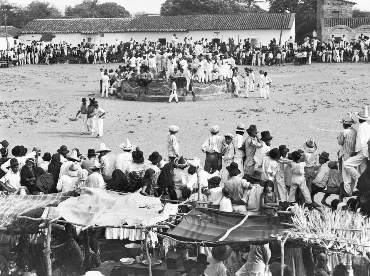 जुचेतान, ओक्साका, मेक्सिको में पर्व, सी। 1927 द्वारा टीना मोडोटी