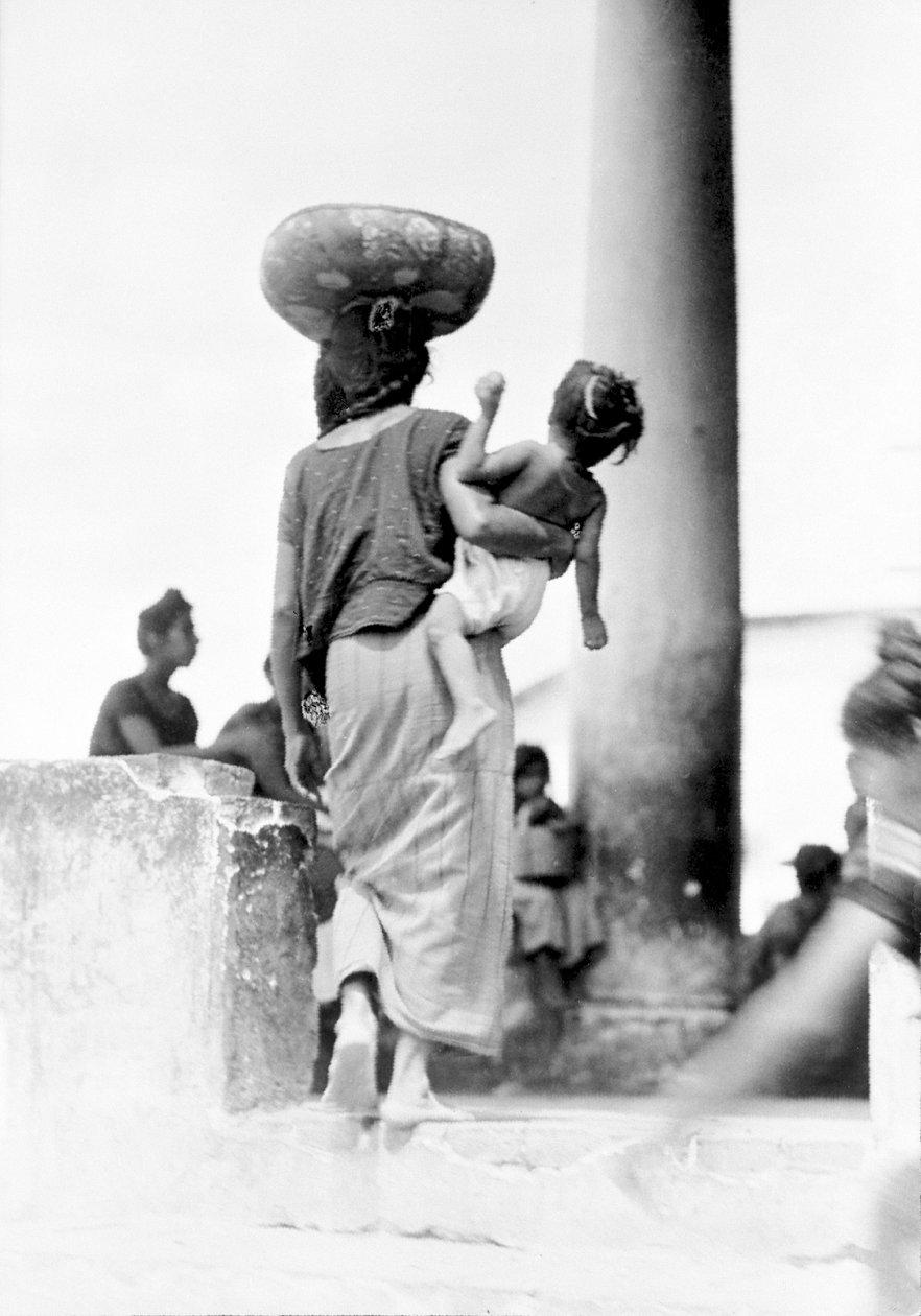 तेहुन्तेपेक, मेक्सिको में बाजार, 1929 द्वारा टीना मोडोटी