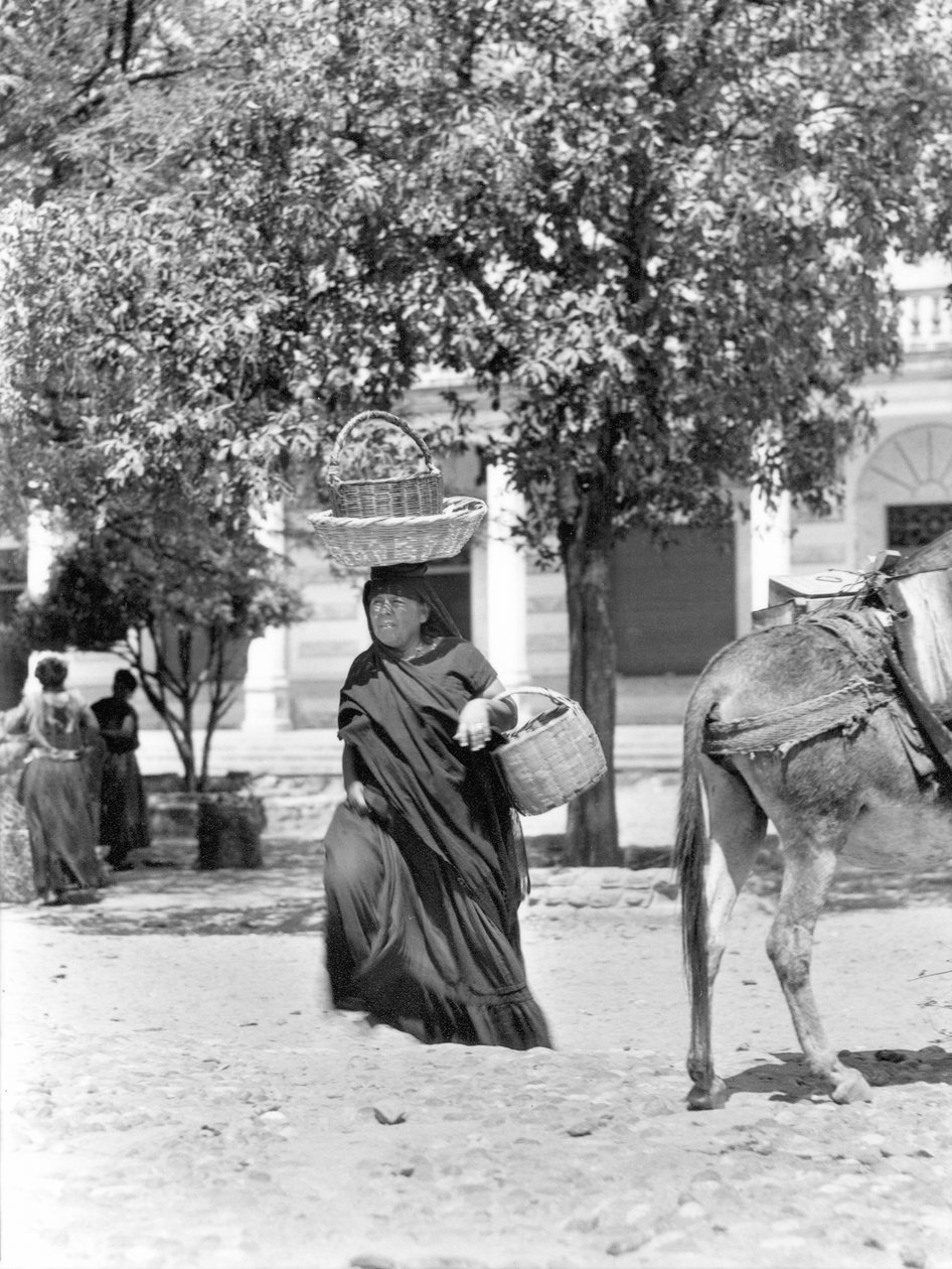 1929 में मेक्सिको के तेहुंतेपेक में महिला द्वारा टीना मोडोटी