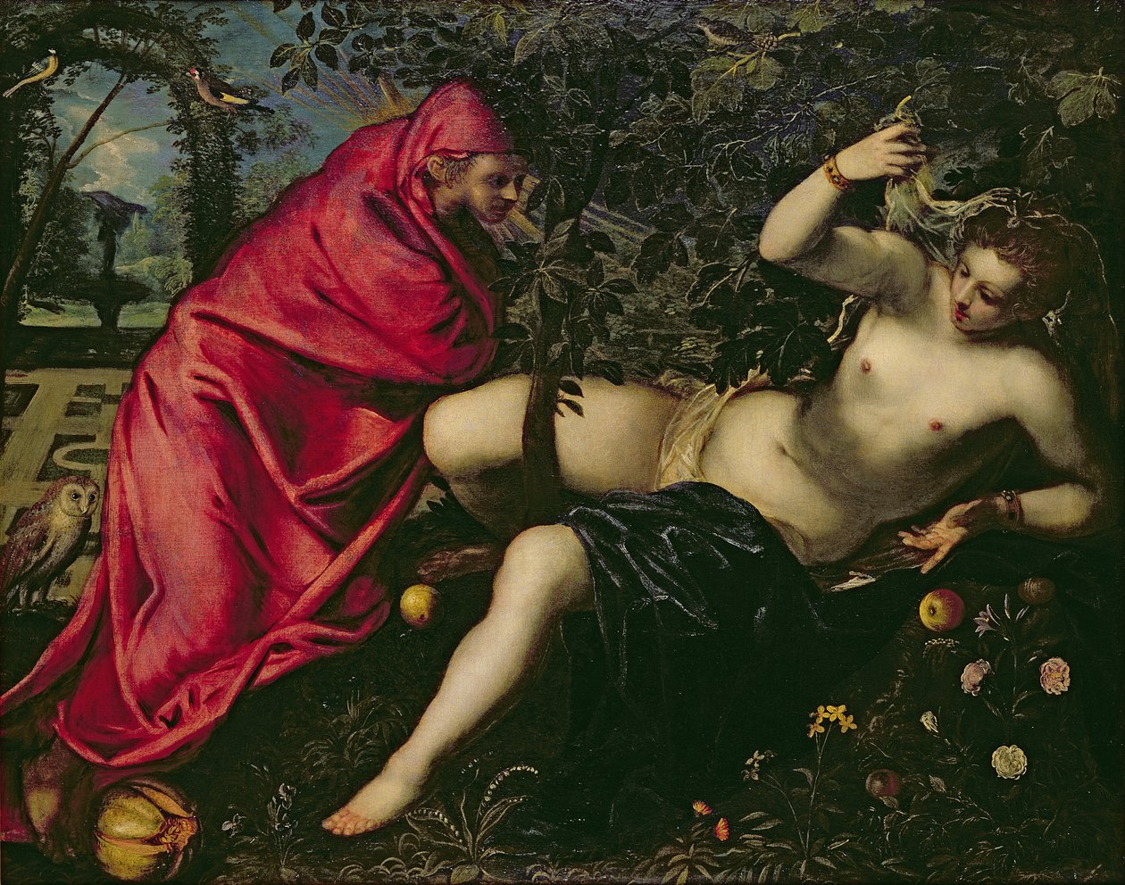 एंजेलिका और हर्मिट द्वारा Tintoretto