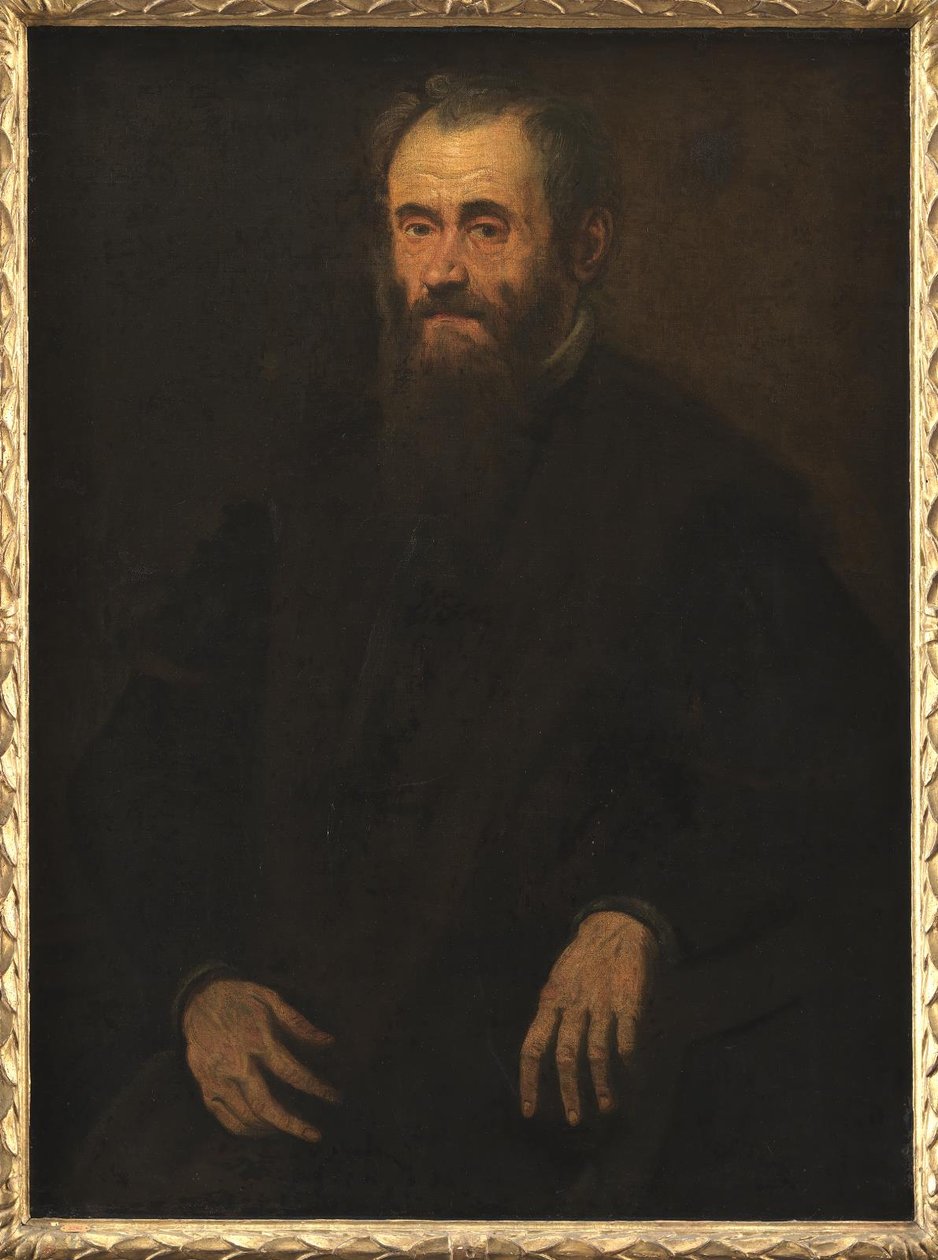 एक आदमी का चित्र द्वारा Tintoretto