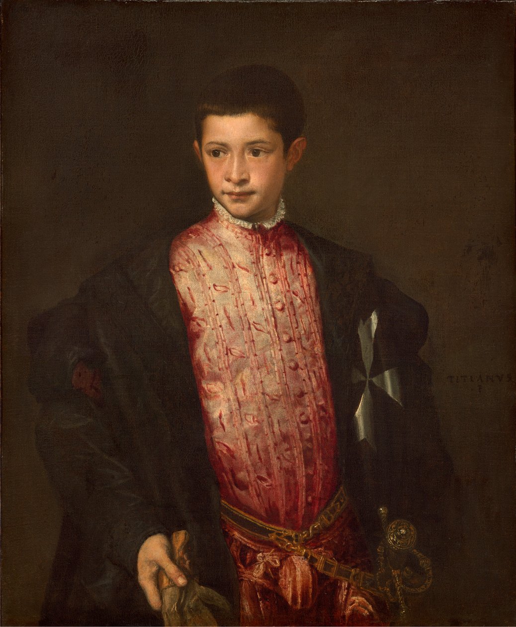 Ranuccio Farnese द्वारा टिज़ियानो वेकेली
