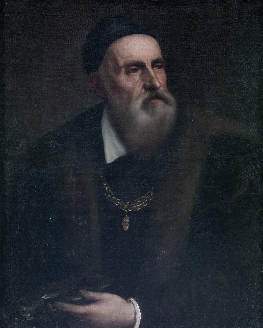 सेल्फ पोर्ट्रेट, c.1562-64 द्वारा टिज़ियानो वेकेली