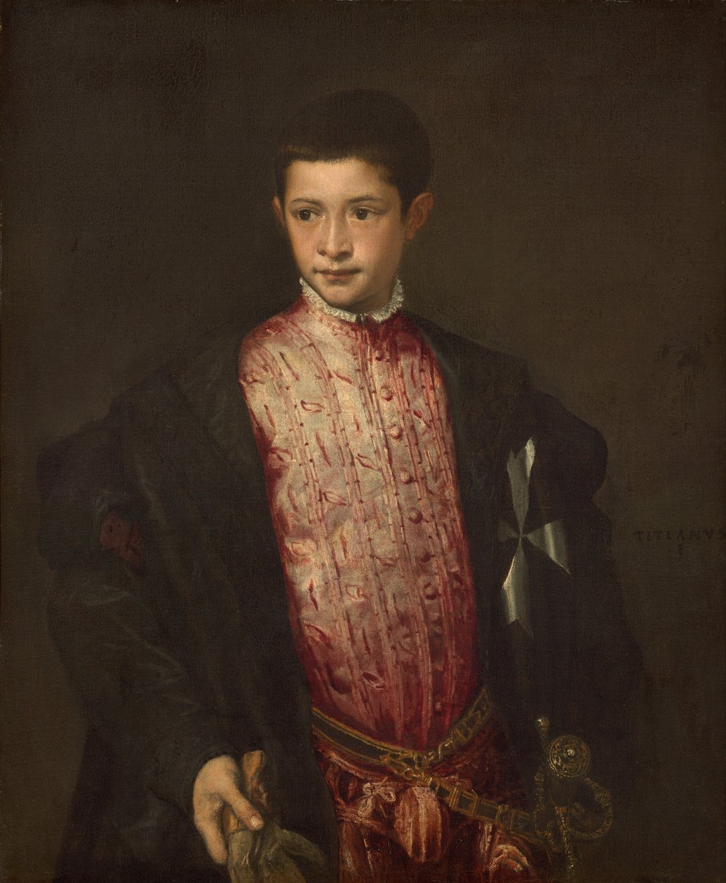 Ranuccio Farnese द्वारा टिज़ियानो वेकेली