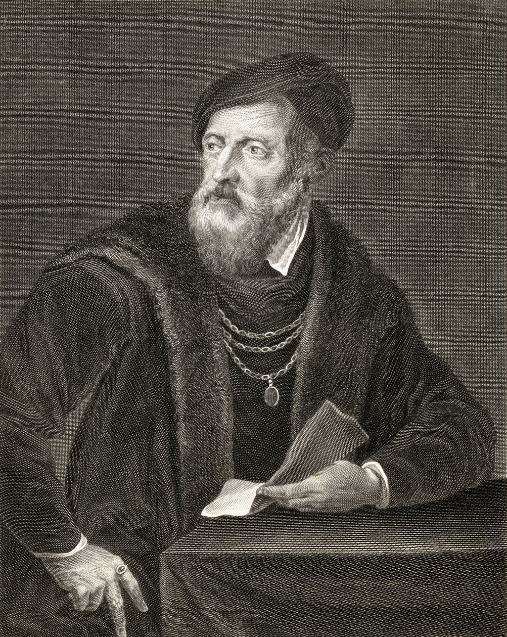 स्व पोर्ट्रेट, एन्टोनी लुई रोमेट द्वारा उत्कीर्ण (1742-c.1810) द्वारा टिज़ियानो वेकेली