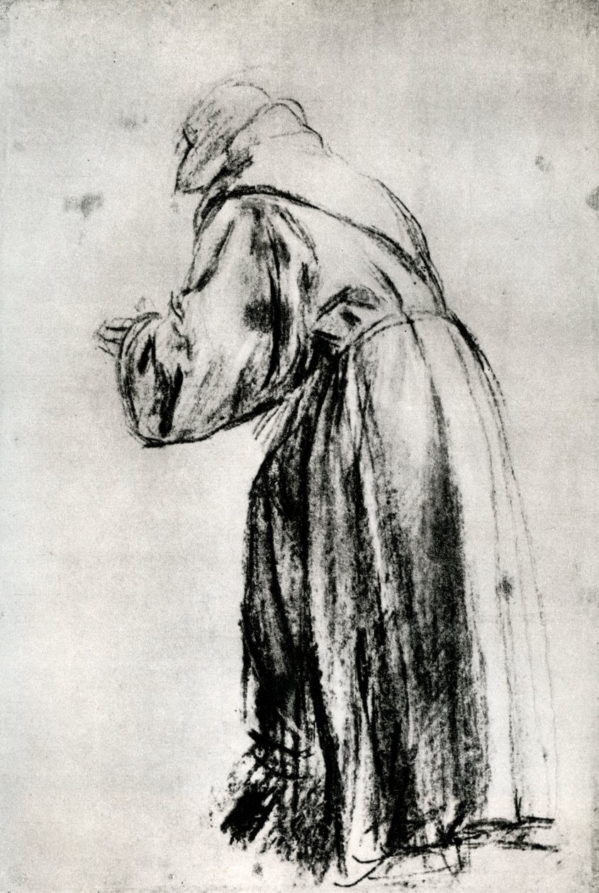 डोगे ग्रिट्टी की वोट तस्वीर में सेंट बर्नार्डिनो के लिए अध्ययन, c1535, 1937 द्वारा टिज़ियानो वेकेली