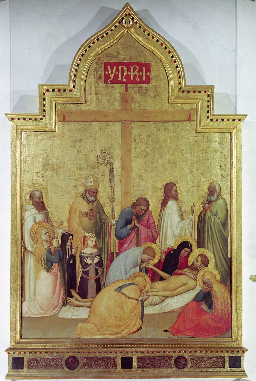 Pieta, c.1365 (पैनल पर तापमान) द्वारा टॉमासो डी स्टेफानो जियोटिनो