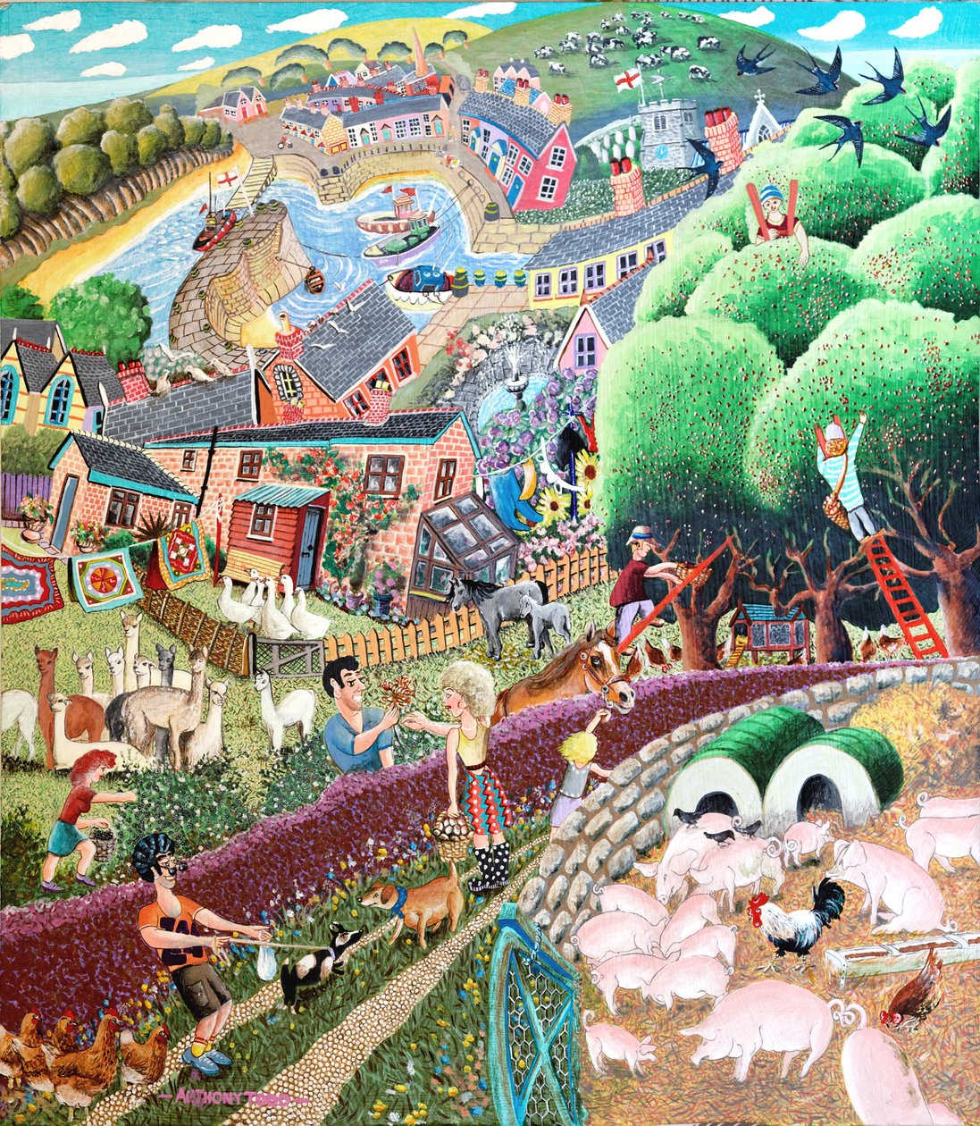 चेरी पिकर्स द्वारा टोनी टोड