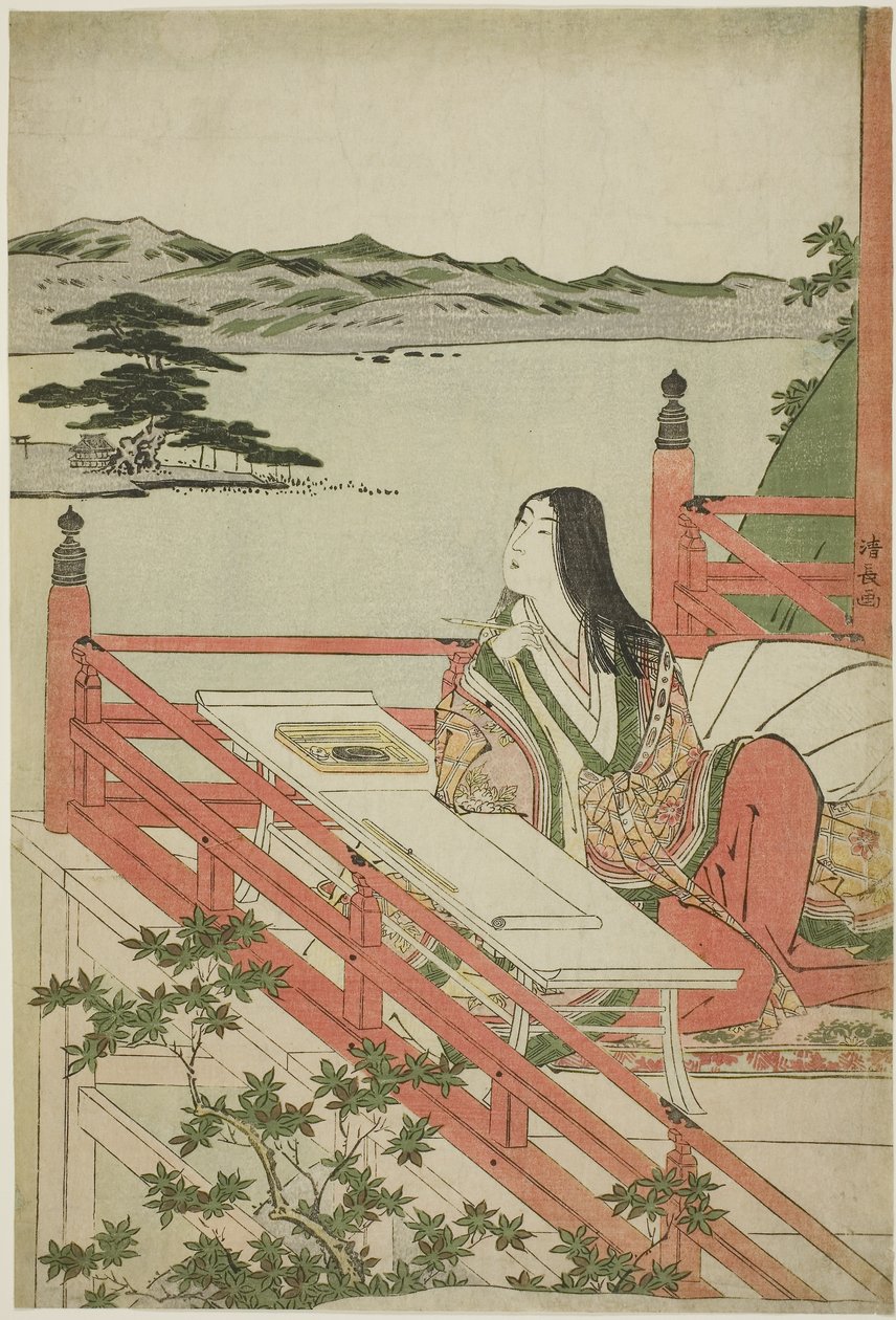 मुरासाकी शिकिबू, 1779 1789 द्वारा तोरी कियोनगा