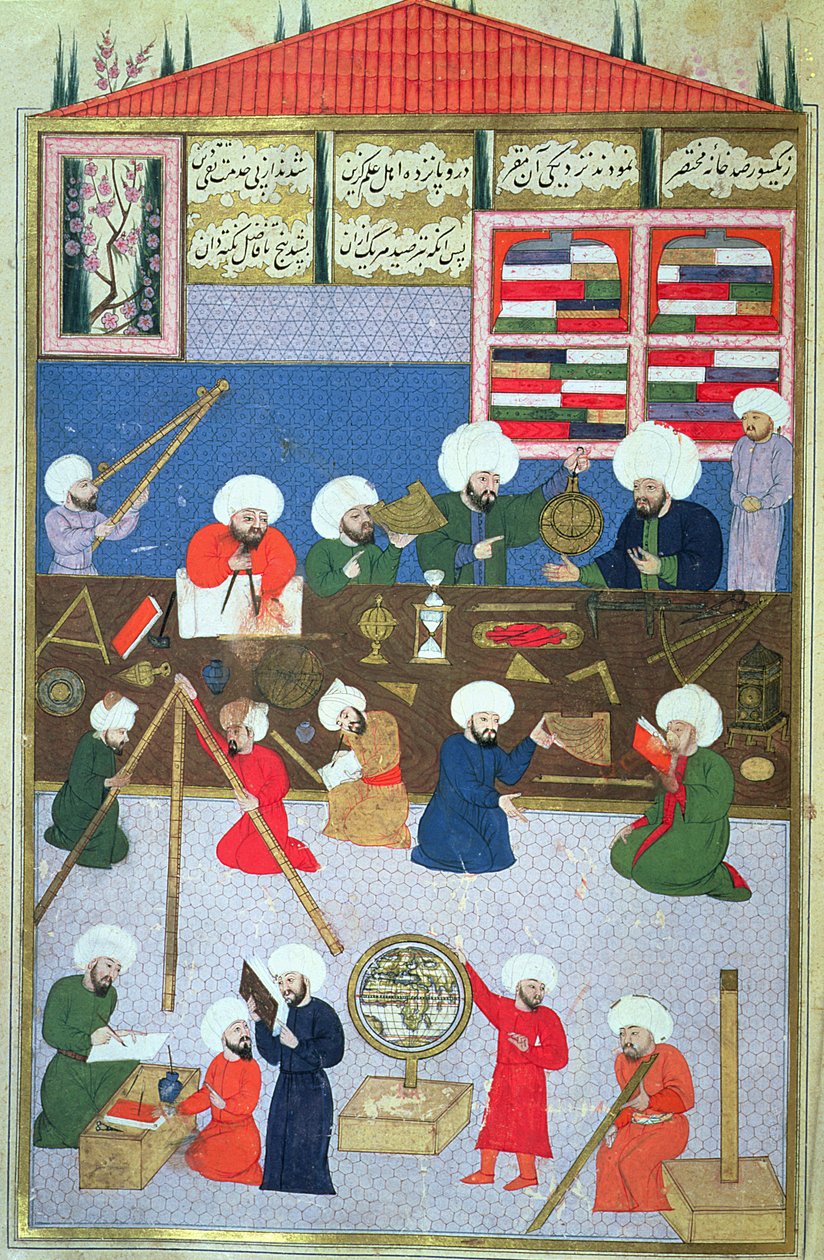 वित्तीय वर्ष 1404 तकयुद्दीन और गलता वेधशाला में अन्य खगोलविदों की स्थापना 1557 में सुल्तान सुलेमान ने मुराद III के सेहिंस्नेम से की। द्वारा तुर्की स्कूल
