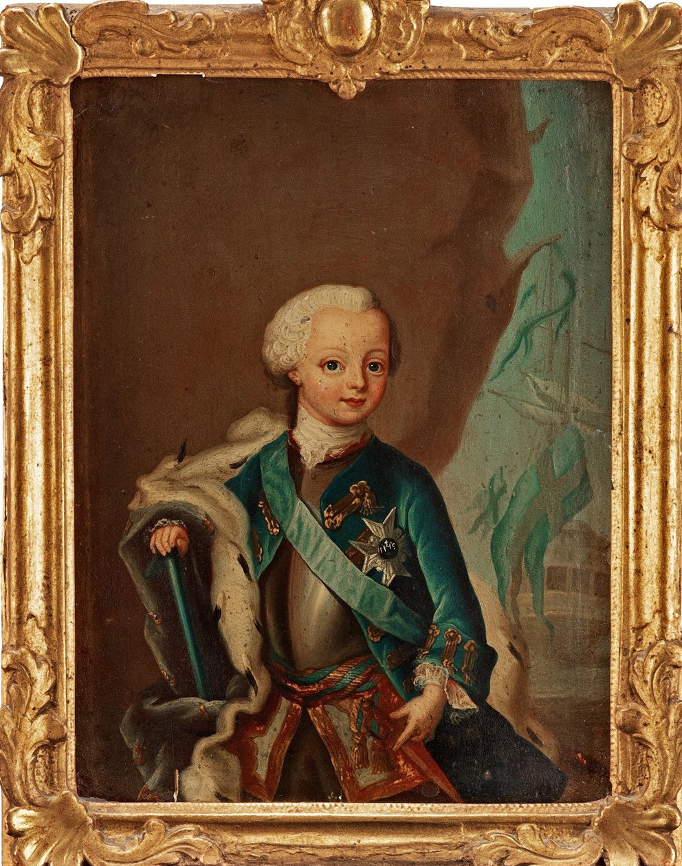 चार्ल्स XIII roi de Suede (1748-1818) - स्वीडन पार पास के प्रिंस चार्ल्स XIII का पोर्ट्रेट, उल्रिका फ्रेड्रिका (1735-1796) द्वारा उलारिका फ्रेडिका पास