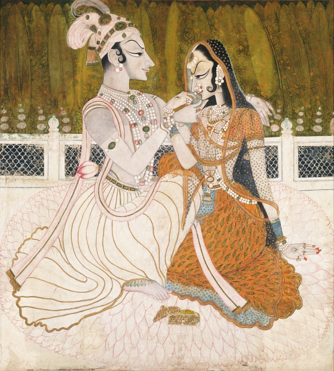 कृष्ण और राधा द्वारा अज्ञात अज्ञात