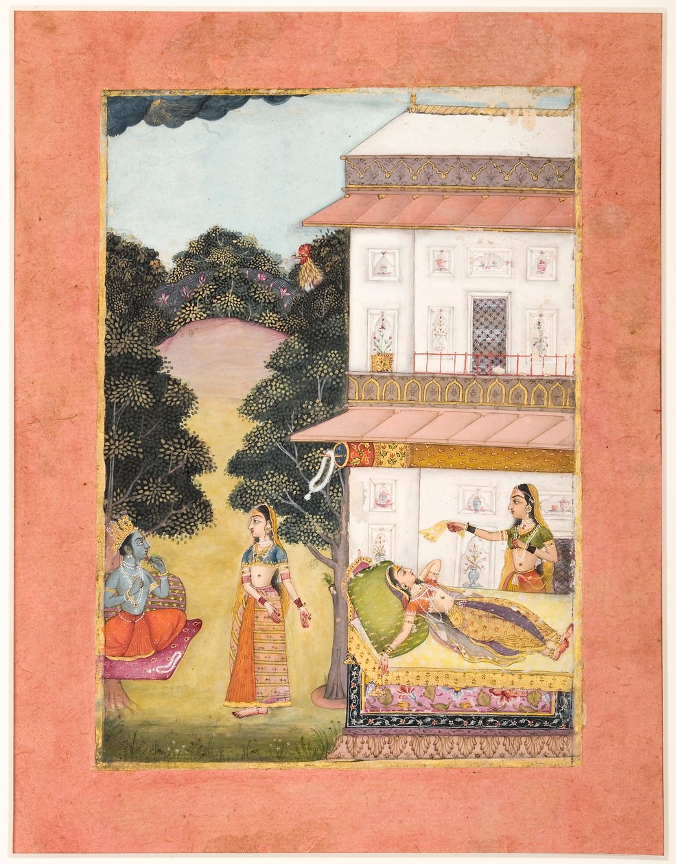राधा ने चीड़ द्वारा अज्ञात अज्ञात