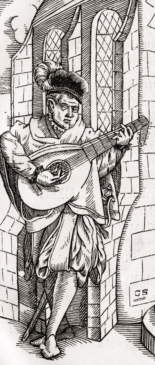 एक परेशानी, एक वुडकट का विस्तार, जोर्ज शार्फेनबर्ग द्वारा उत्कीर्ण, &39;डेर टोडेन तंज&39; से, बेसल, 1843 प्रकाशित द्वारा अज्ञात अज्ञात